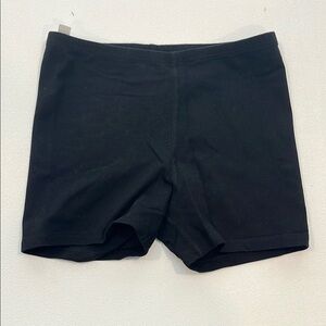 Primary Black Athletic Shorts with Stretch Fit